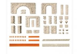 GM475 Stone Wall Detailing Pack OO Scale